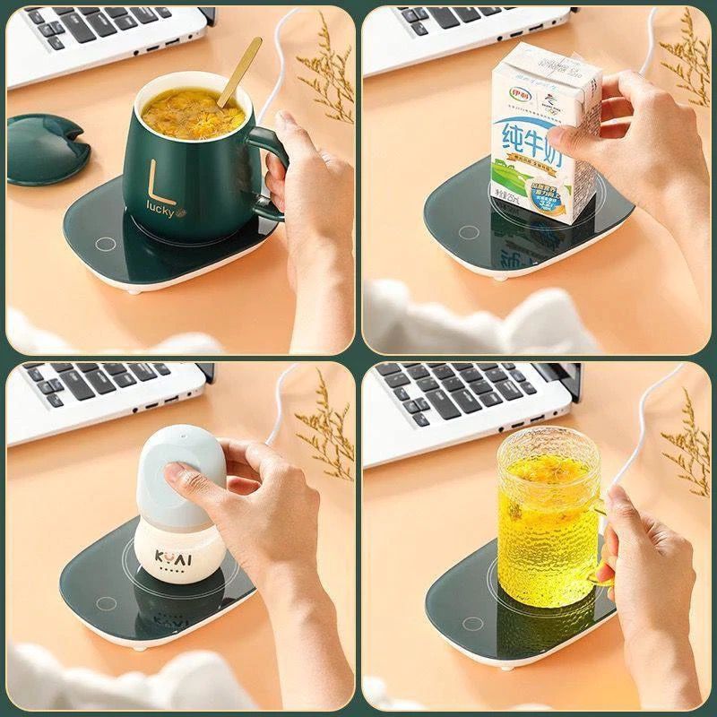 Taza con Base Calentadora