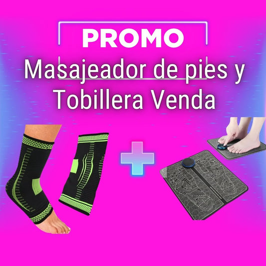 Masajeador Vitalflex + Vendas Tobilleras de regalo